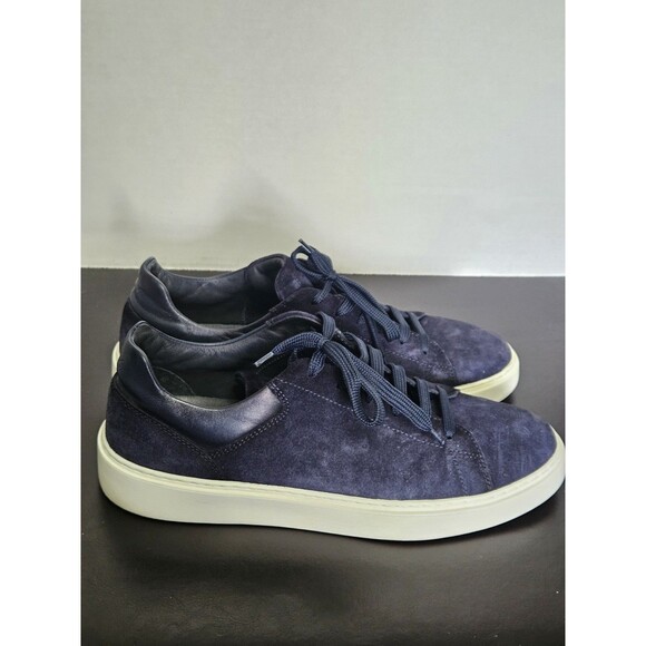 Sz 9.5 - To Boot New York / Adam Derrick - Navy Blue Suede Casual Sneaker $450 main image 6